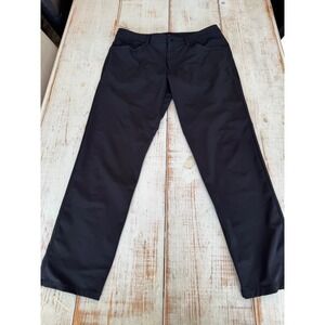 Lululemon ABC Pant Classic Fit Black Mens 34x31 Technical Trousers Five Pocket